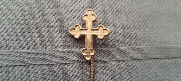Anstecknadel Militärgeistlicher, gold
