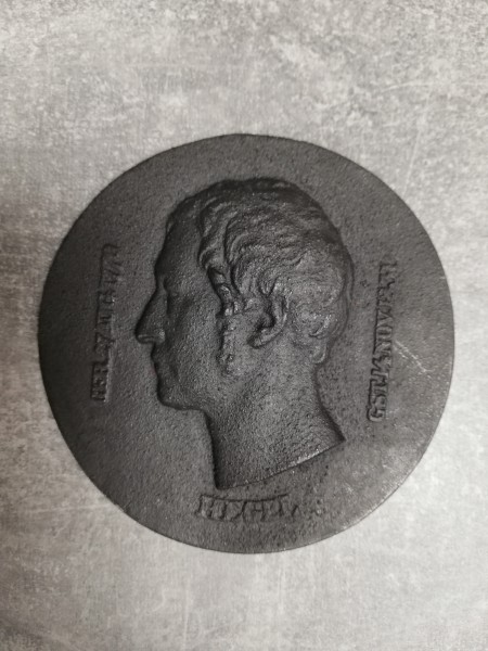 Preussen Medaille Georg Wilhelm Friedrich Hegel (1770-1831) Eisen