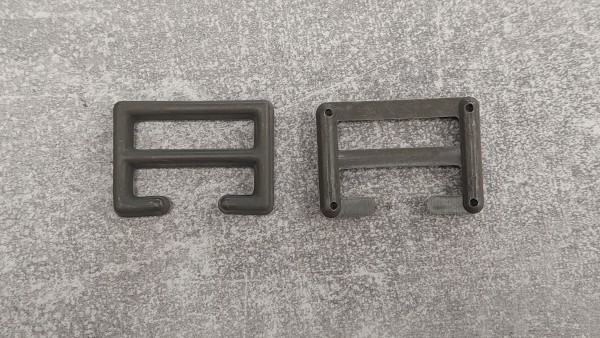 Bundeswehr Riemenschieber Plastik ca.40mm oliv 2Stück