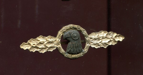 Orden 1939 / 1957 Frontflugspange für Auklärer in Silber ohne Auflage