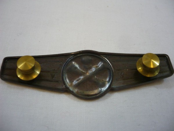 Tätigkeitsabzeichen, Rohrwaffenpersonal, Bronze, Metall 