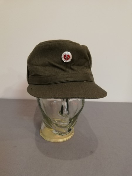 DDR NVA Feldmütze Kampfgruppen Größe 61 - hergestellt 1980