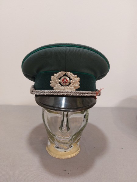 DDR Schirmmütze Volkspolizei VoPo Grösse 58 Offizier Original