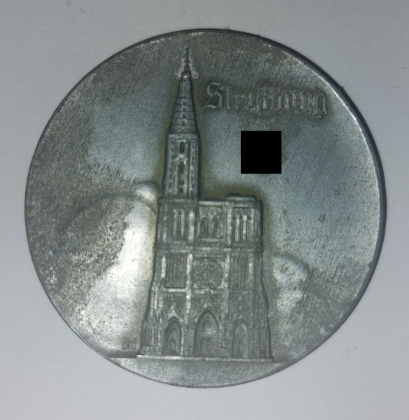 Medaille Straßburger Münzer - Zink wohl ab 1940