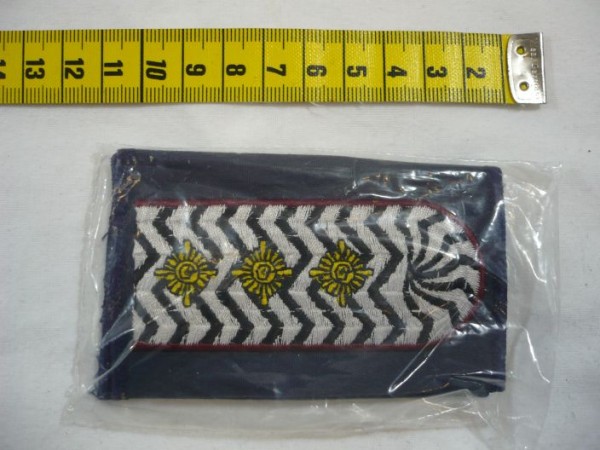 Allgemein: Rangschlaufen Feuerwehr neue Bundesländer, Hauptbrandmeister