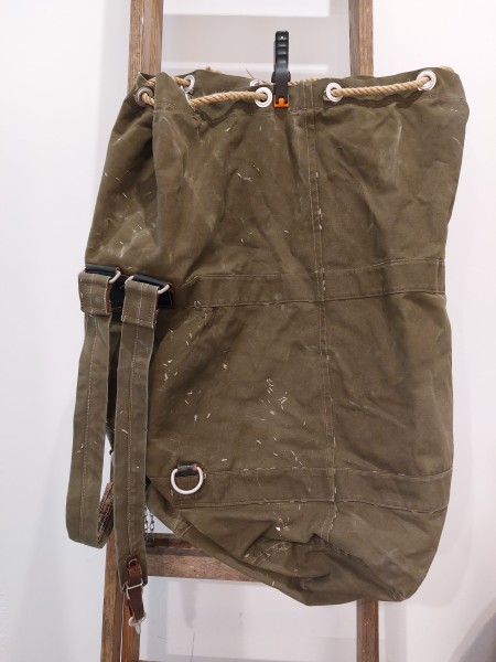 Bundeswehr Seesack groß mit 2 Trageriemen Oliv Original frühe Bundeswehr