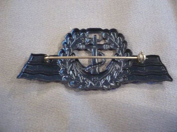 Tätigkeitsabzeichen, Seefahrendes Personal Bronze, Metall Grosse Ausführung