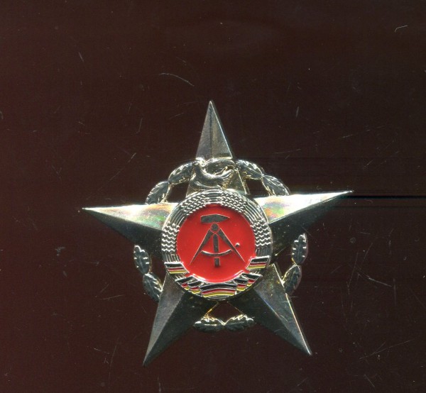 DDR Kleiner Stern der Völkerfreundschaft in Silber mit Bandspange - Kopie
