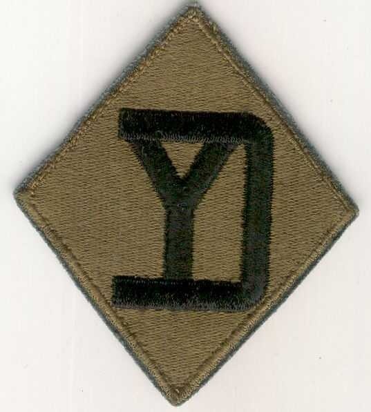 Armabzeichen 26th Division, tarnfarben ( OD)