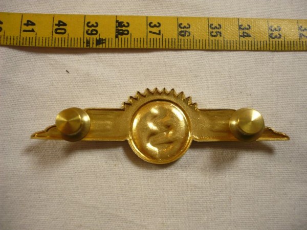 Tätigkeitsabzeichen, Fliegerarzt in Gold, Metall