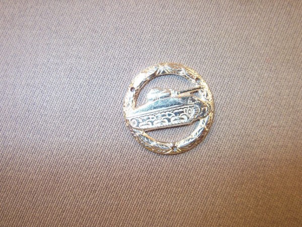 Tätigkeitsabzeichen - Qualifizierungsabzeichen, Metall, silber, Panzertruppen