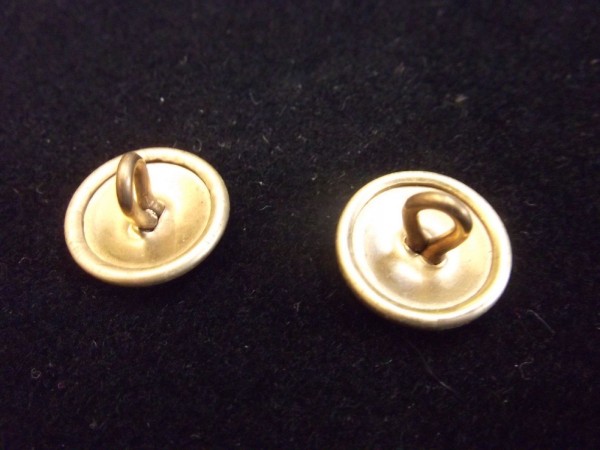 Knopf, 16mm, vergoldet mit Anker