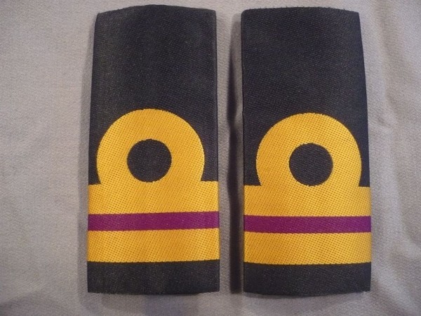 Rangschlaufen Hauptmann- Stabshauptmann/ Kapten/ Captain Marine