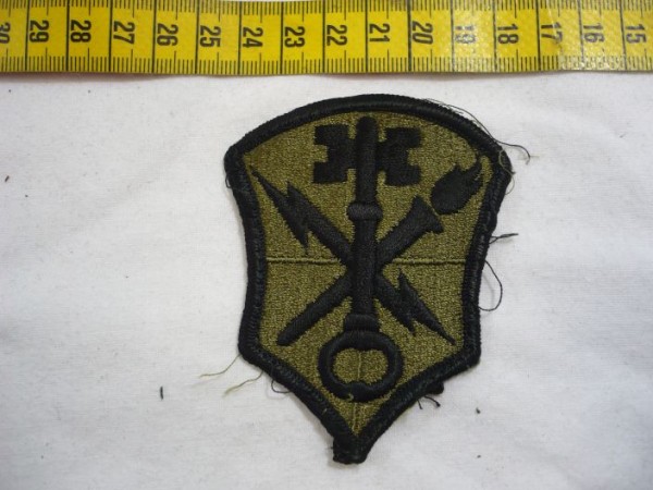 Armabzeichen Intelligence & Security Command, tarnfarben ( OD )