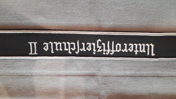 Ärmelband Unteroffizierschule II, Mannschaften