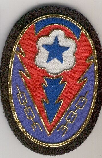 Armabzeichen E.T.O. Advanced Base, bunt