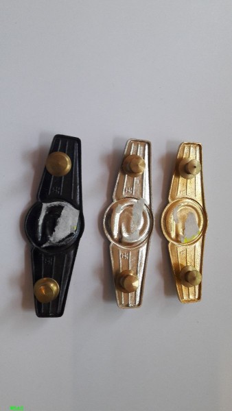 Tätigkeitsabzeichen, ABC-Abwehr- und Selbstschutzpersonal Bronze, silber und gold, Metall