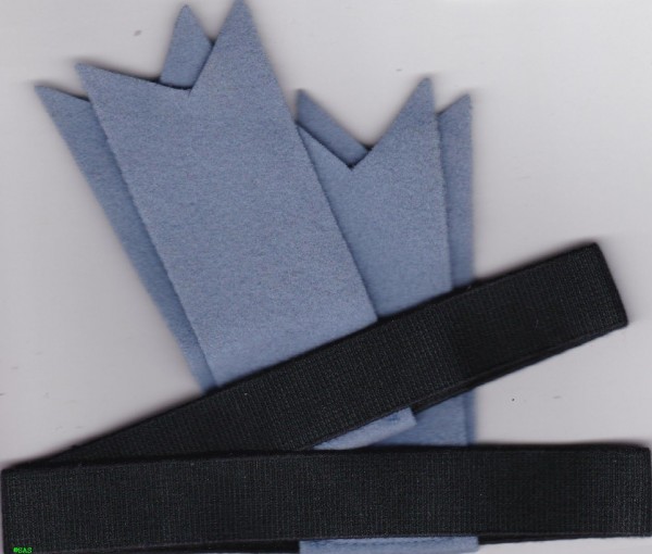 Strumpfband mit Schleife für Schottische Regimenter Schleife Blau