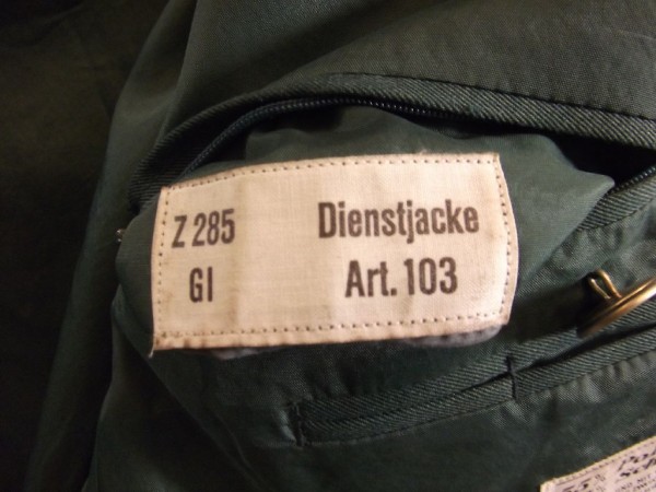 BUND: Jacke, Dienstjacke, Zoll, *+Größe 50+*