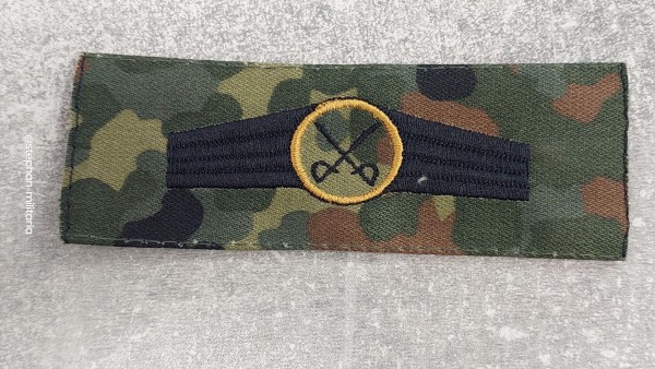 Bundeswehr Tätigkeitsabzeichen Personal im allgemeinen Heeresdienst gold / Schwarz auf flecktarn