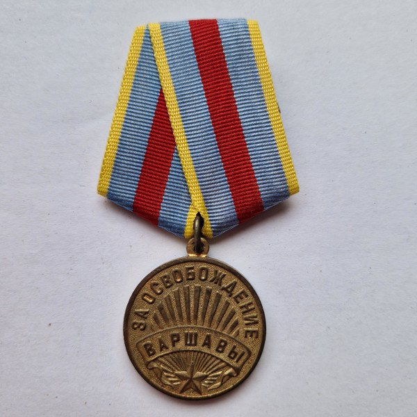 Medaille für die Befreiung von Warschau 2.Modell