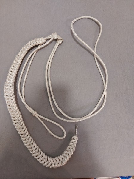 Alle Welt Fangschnur Affenschaukel in silber mit Knopflasche-Copy