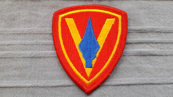 Armabzeichen 5th Marine Division bunt