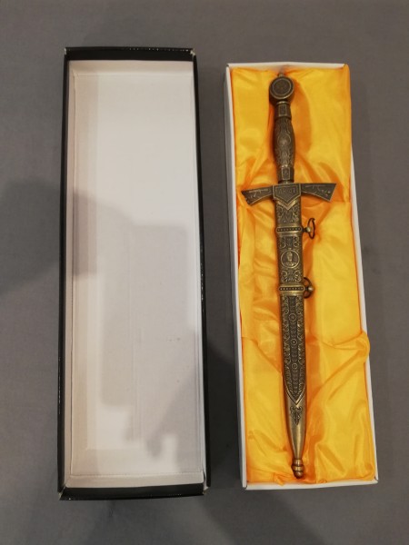 Russland Dolch mit Aufschrift AK 47 - Phantasiedolch