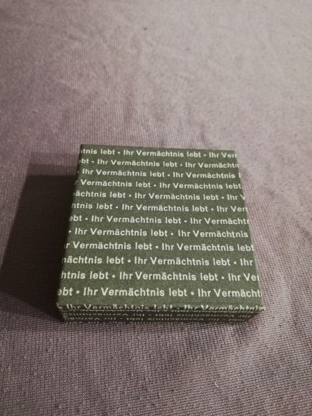 DDR Minibuch Ihr Vermächtnis lebt Traditionspflege in der GST Minibuch im Schuber