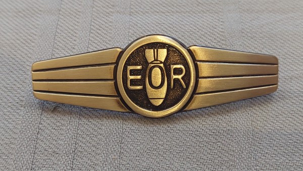 Tätigkeitsabzeichen Kampfmittelabwehrkräfte EOR Metall