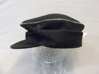 Vorschau: Feldmütze M43 für Offiziere, schwarz #Grösse 60# 1 Knopf Vorschau: Feldmütze M43 für Offiziere, schwarz #Grösse 60# 1 Knopf