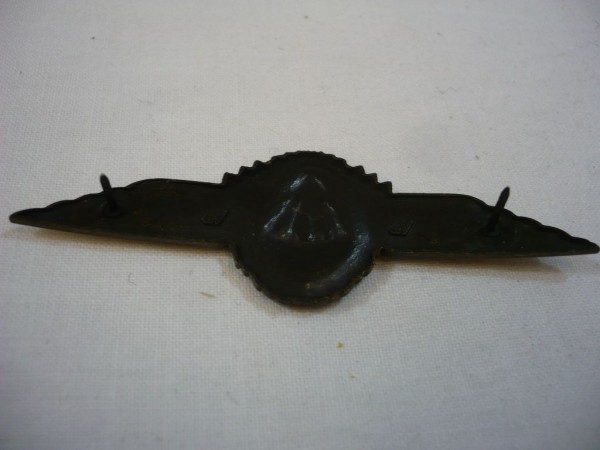 Fallschirmspringerabzeichen BW Bronze, Metall 