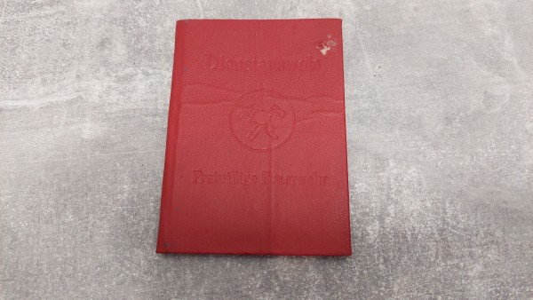 DDR Dienstausweis Freiwillige Feuerwehr