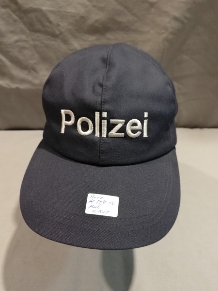 Polizei Baseballcap Winter mit Futter in dunkelblau Größe 57