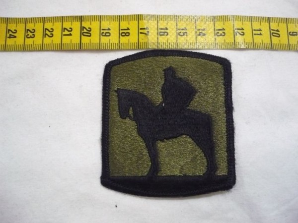 Armabzeichen 116th Infantry Brigade, tarnfarben ( OD )