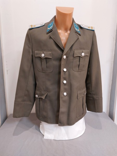 DDR Jacke Dienstjacke NVA Luftstreitkräfte Oberleutnant Größe m48-1