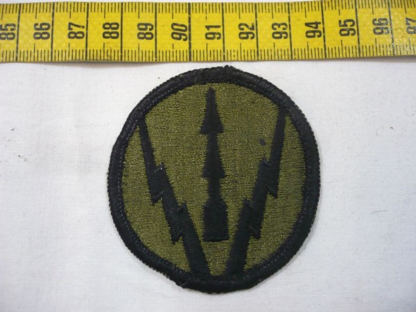 Armabzeichen Air Defense School, tarnfarben ( OD )