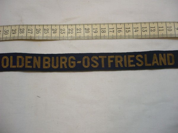 Ärmelband des Stahlhelmbundes Oldenburg- Ostfriesland