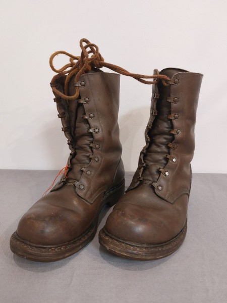 Bundeswehr Stiefel / Kampfstiefel braun Größe 41 Modell 1971 Original