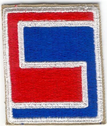 Armabzeichen 69th Division, bunt, 2.Weltkrieg