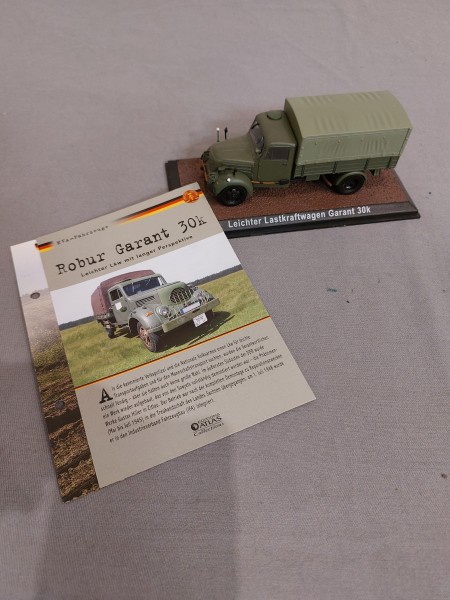 Modell Robur Garant 30k - Maßstab 1:43 - Atlas Collection - OVP