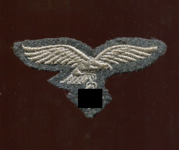 Wehrmacht Luftwaffe Mützenadler für das Schiffchen Mannschaften
