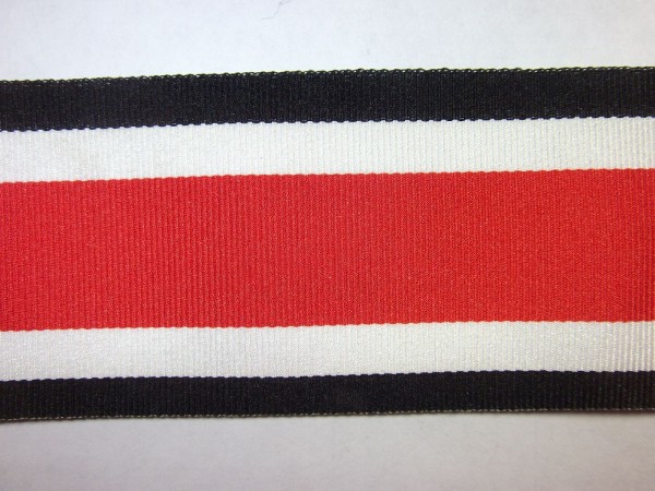 Ritterkreuz des Eisernen Kreuzes 1939, Ordensband, Bandnummer 727, 45mm breit, UV-Negativ