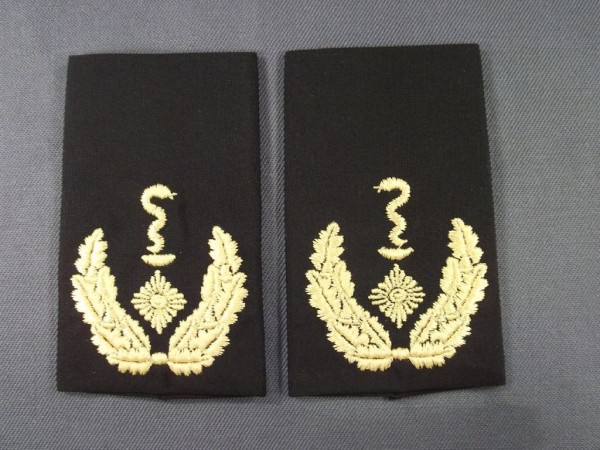 Rangschlaufen, Generalapotheker, gelb auf schwarz