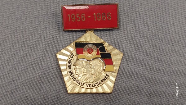 Medaille 1956-1986 30 Jahre Nationale Volksarmee