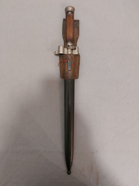 Ungarn Bajonett Mannlicher M35 - Messerbajonett mit Scheide und Koppelschuh