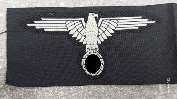 Armadler XX Mannschaften, weiß in schwarz gewebt