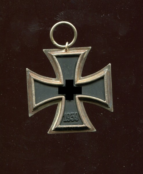 Wehrmacht Eisernes Kreuz 1939 2.Klasse o.Hersteller- Steinhauer & Lück