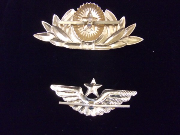 Mützenabzeichen für Offizier der Luftwaffe, Sowjetunion - UDSSR - Russland