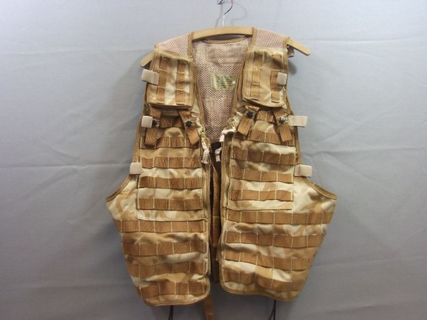 Kampfweste, Vest Tactical Load Carrying Desert DPM #Neu#